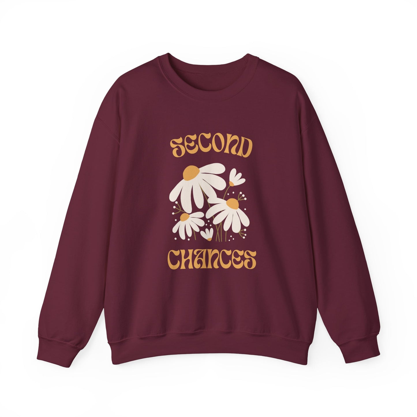 Floral Crewneck Sweatshirt - Second Chances Design