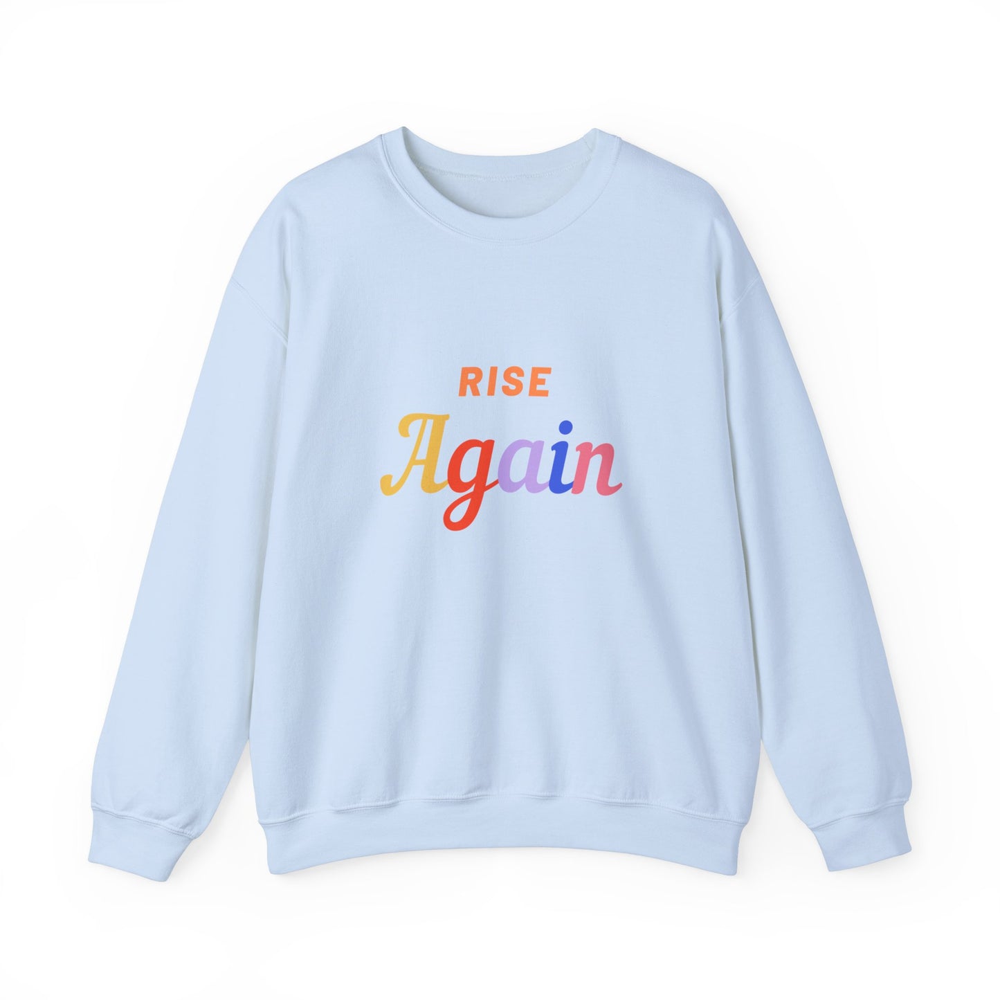 Crewneck Sweatshirt Rise Again - Cute Unisex Heavy Blend