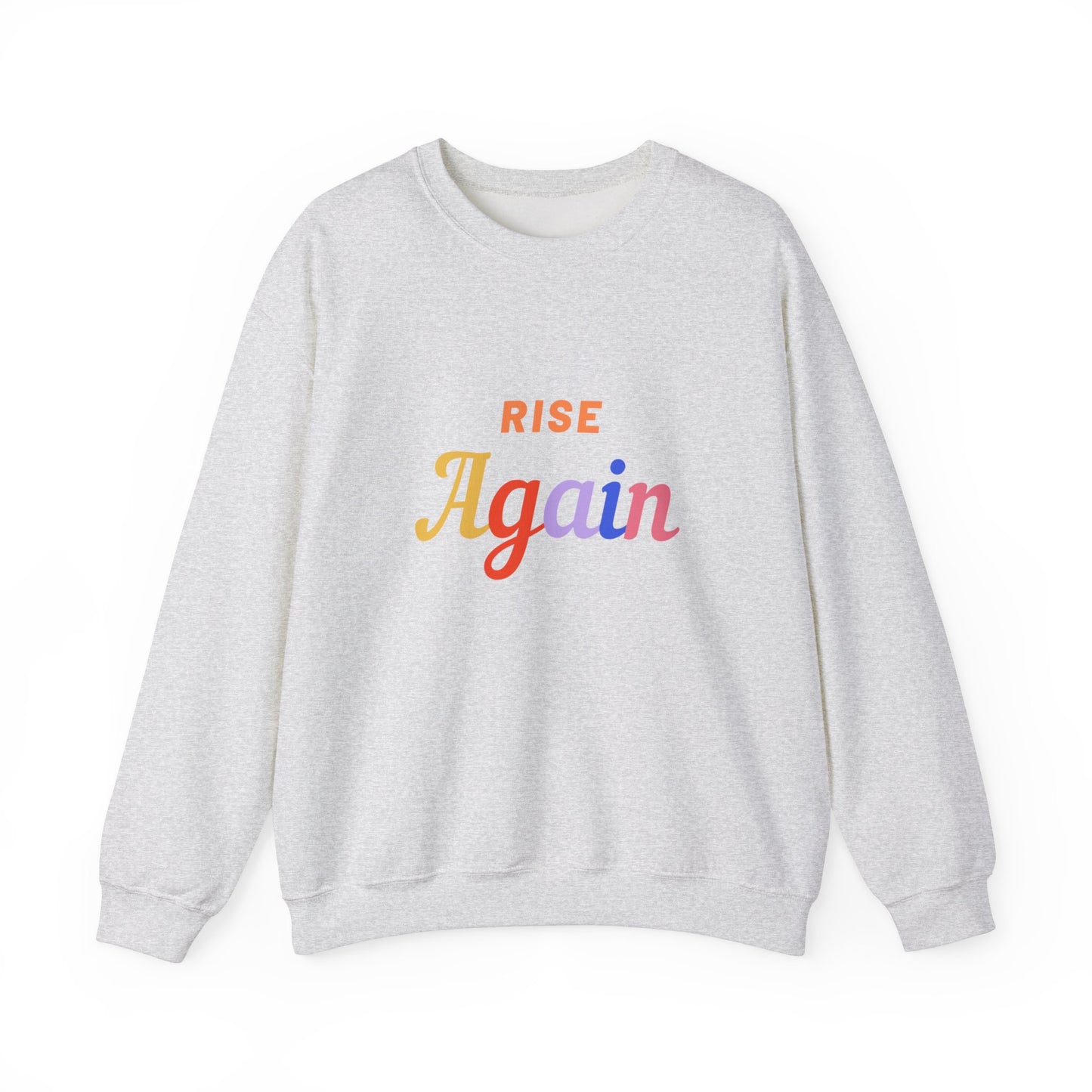 Crewneck Sweatshirt Rise Again - Cute Unisex Heavy Blend